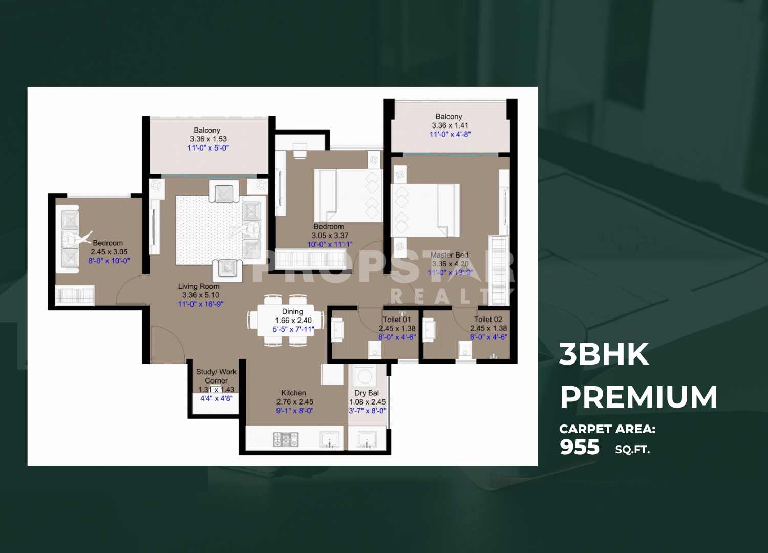 Kohinoor Hinjewadi Central | 2 BHK Flats Hinjewadi Phase 2