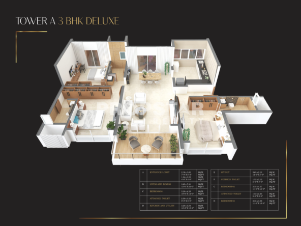 The Ornate baner Floor plan