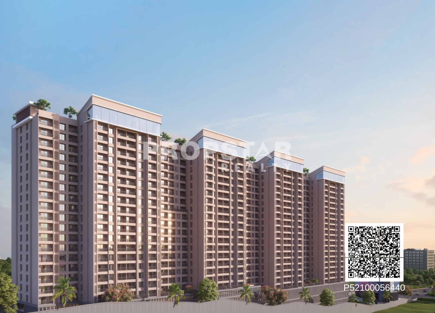 Basil Vrundavan Ambegaon Pune building elevation