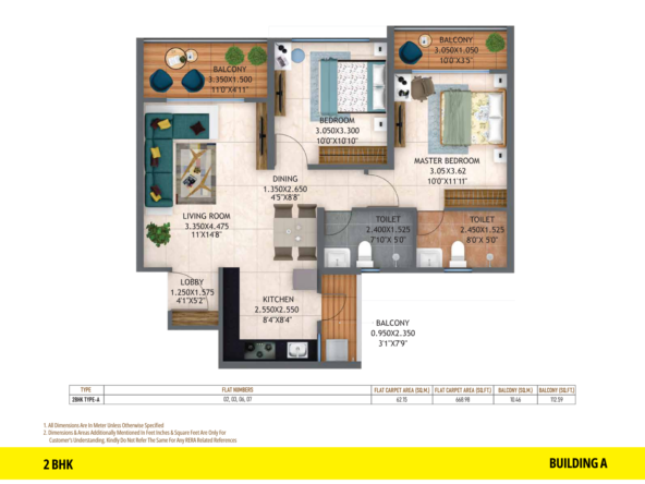 kolte patil atmos floor plan