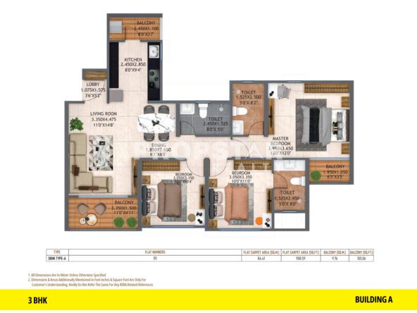 kolte patil atmos floor plan