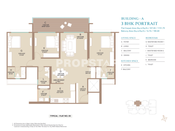 Kolte Patil Life Republic Canvas floor plan