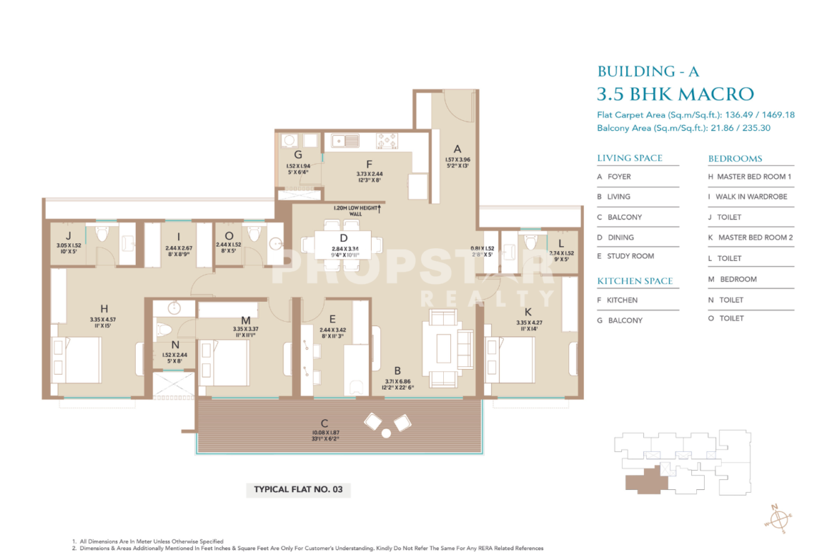 Kolte Patil Life Republic Canvas floor plan