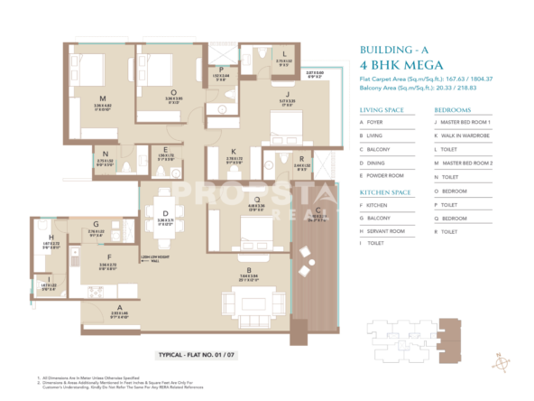 Kolte Patil Life Republic Canvas floor plan