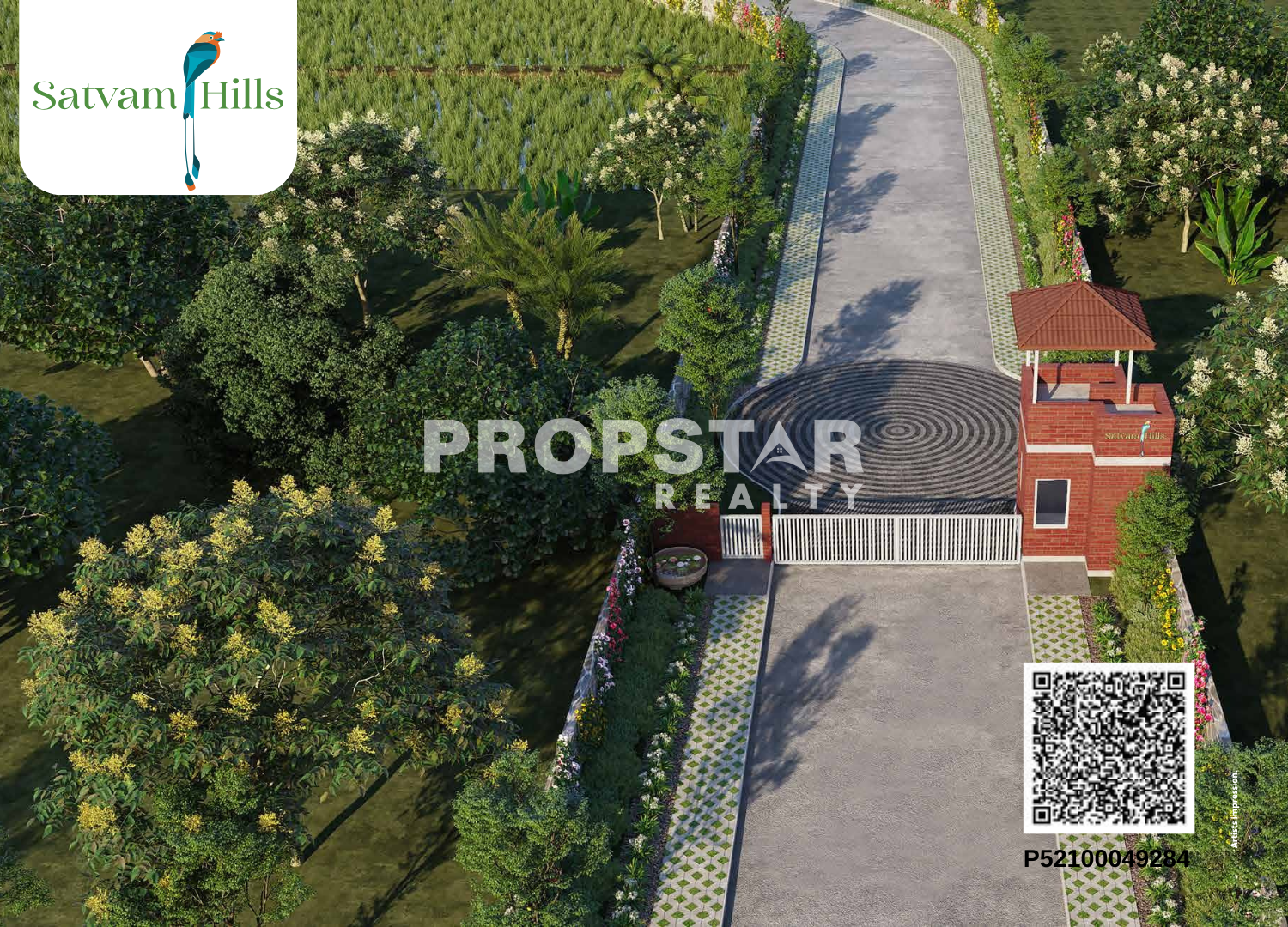 satvam hills villa plots