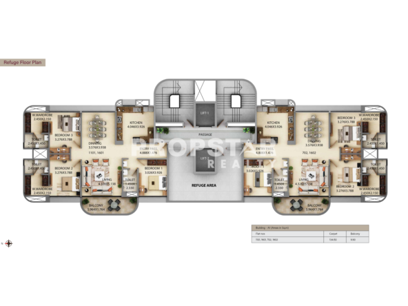 Kumar Siddhachal floor plan