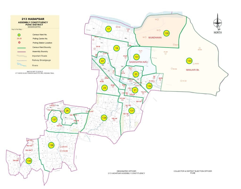 213 hadapsar assembly constituency pune map  