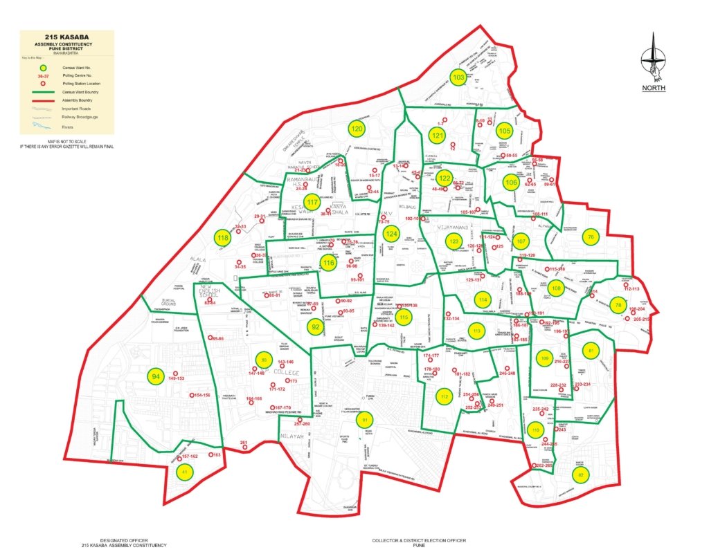 215 kasba peth assembly constituency pune map  