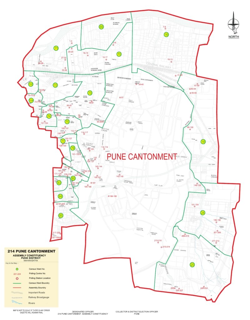 214 pune cantonment assembly constituency pune map  