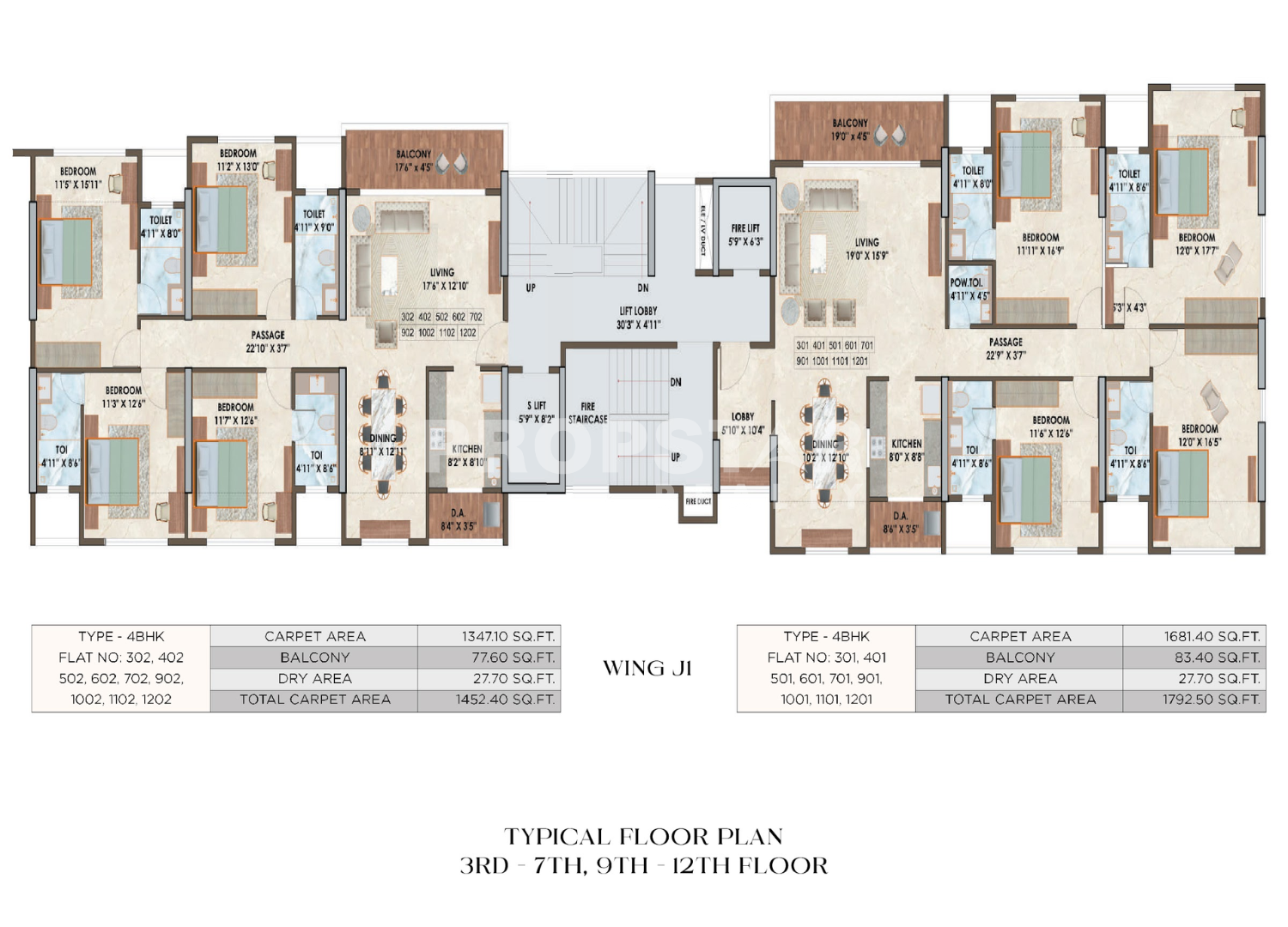 the luxe towers shivaji nagar pune floor plan