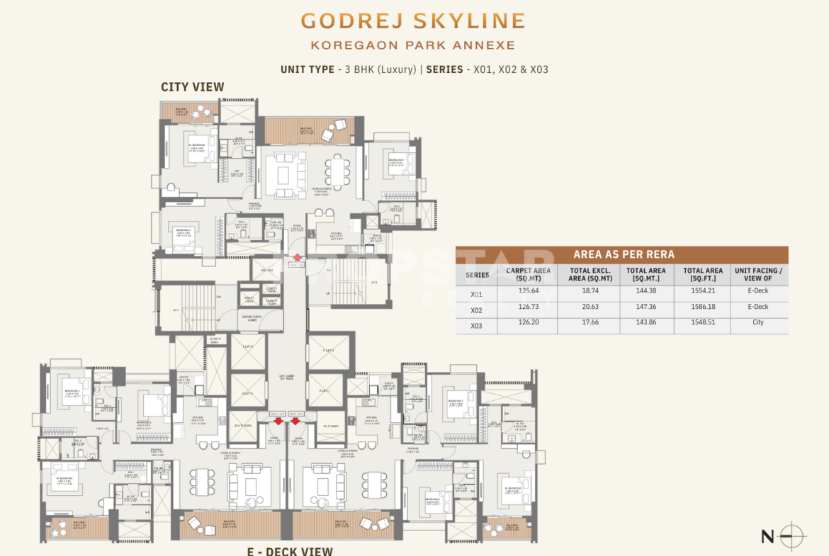 godrej skyline koregaon park floor plan