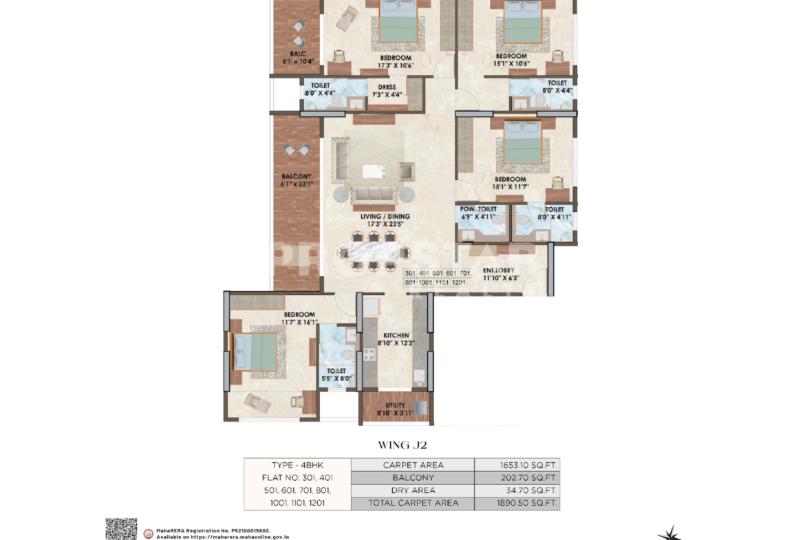 the luxe towers shivaji nagar pune floor plan