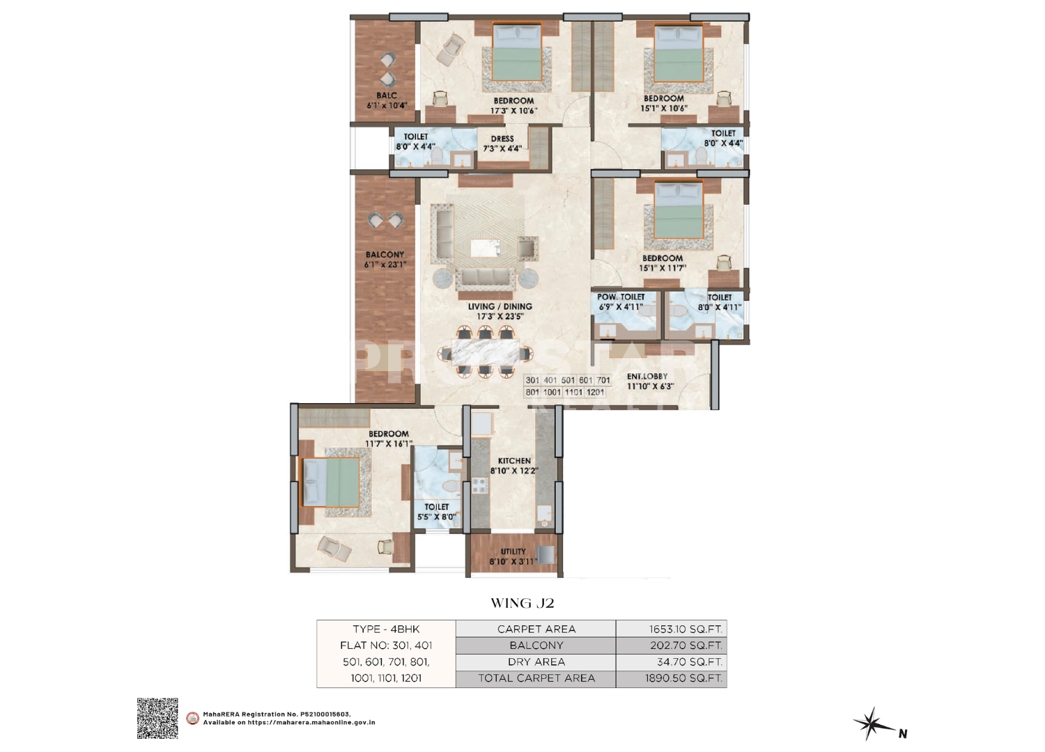 the luxe towers shivaji nagar pune floor plan