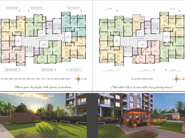 Advik Greenscape Yewalewadi floor plan