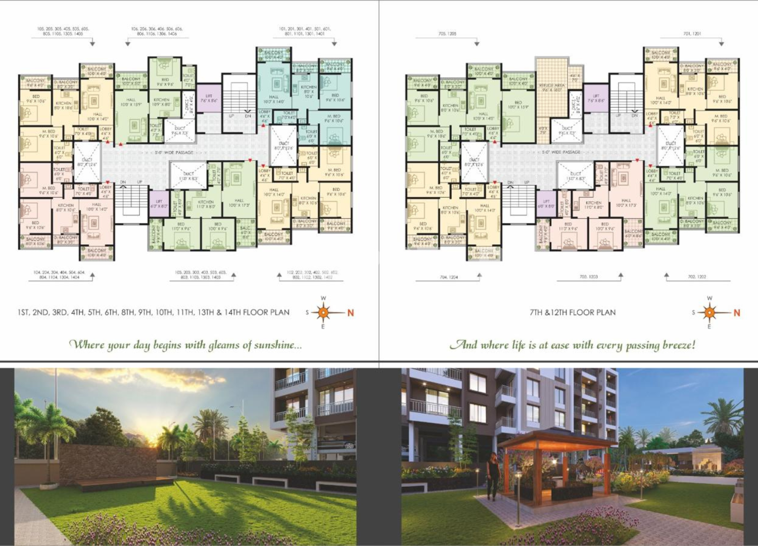 Advik Greenscape Yewalewadi floor plan