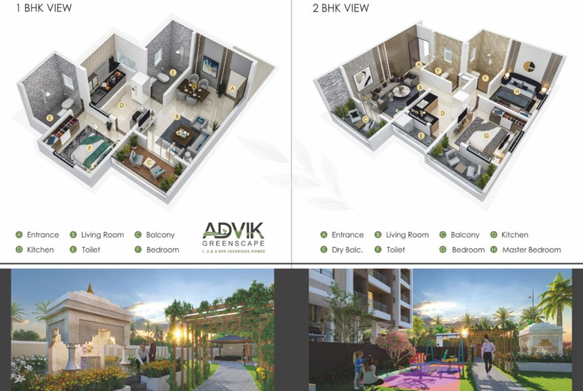 Advik Greenscape Yewalewadi 2d plan