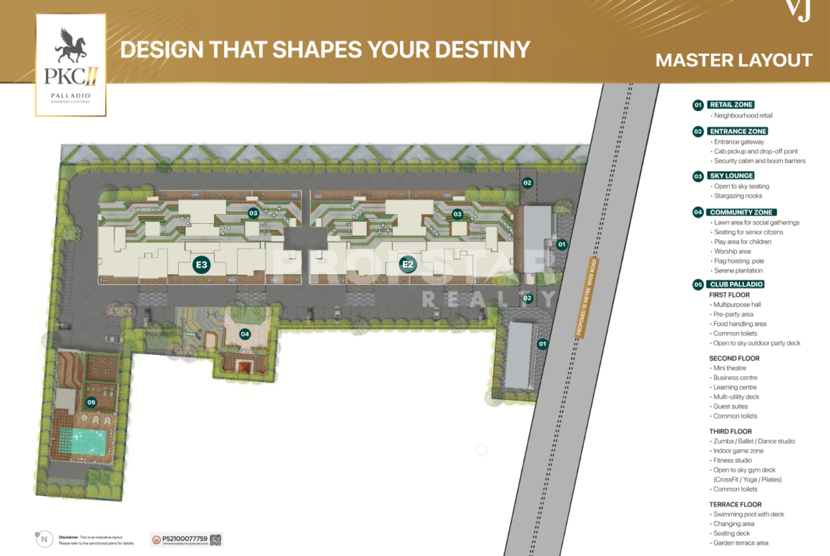 vj palladio kharadi central layout