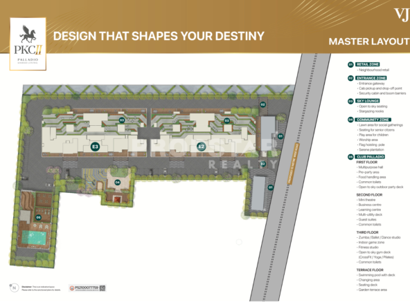 vj palladio kharadi central layout