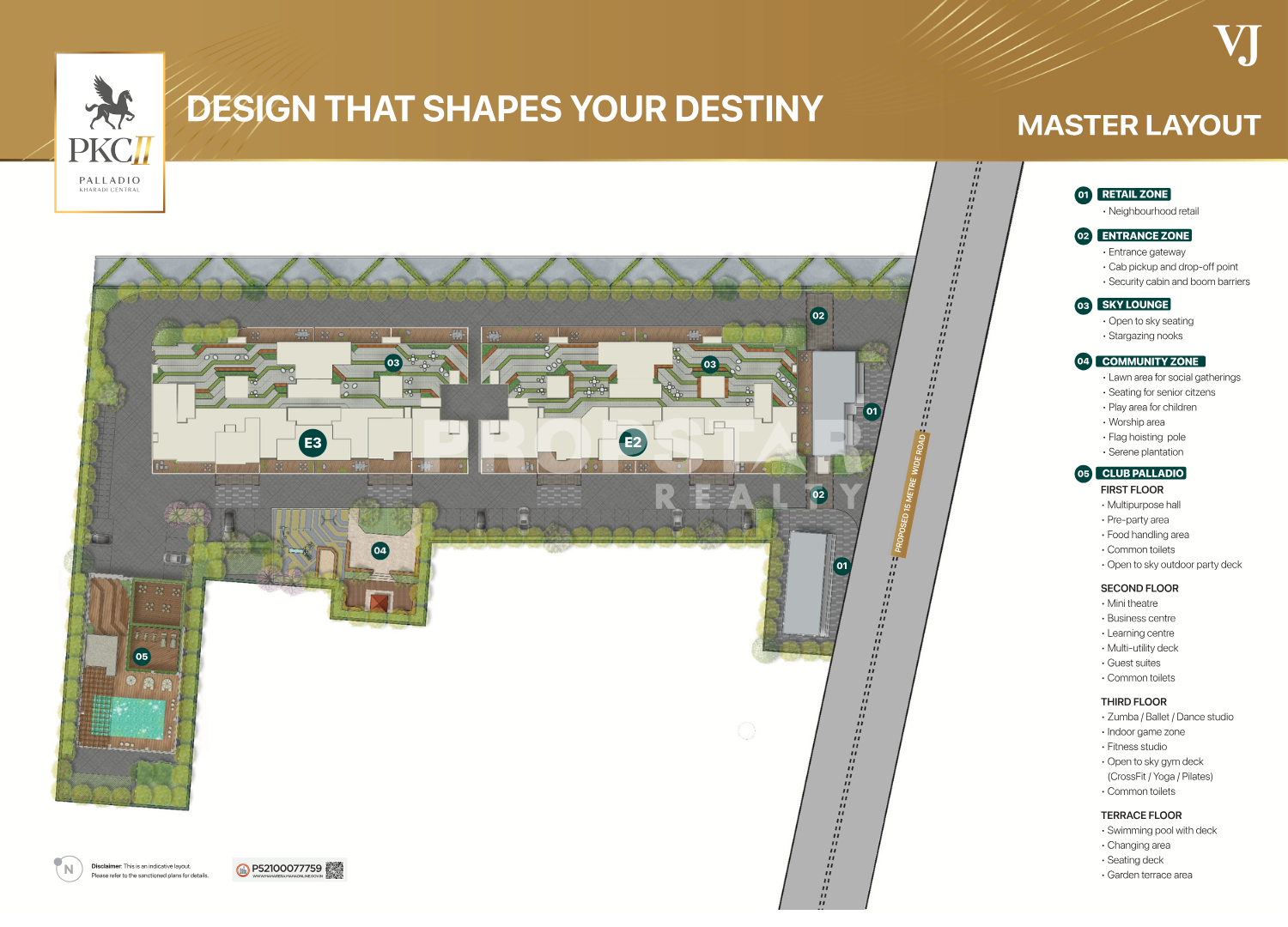 vj palladio kharadi central layout