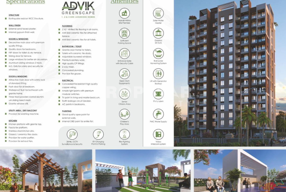 Advik Greenscape Yewalewadi amenities