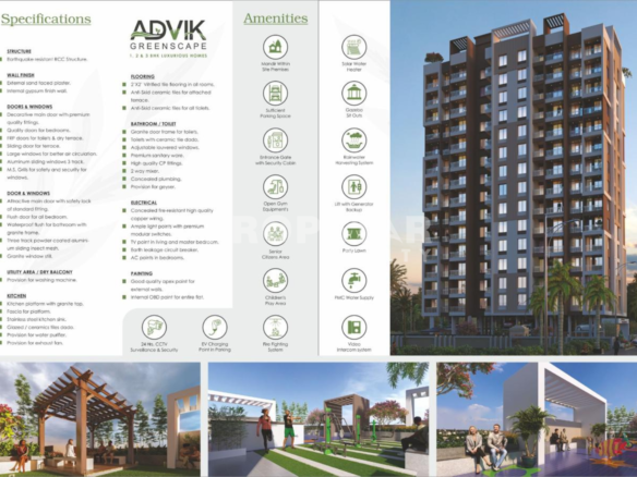 Advik Greenscape Yewalewadi amenities