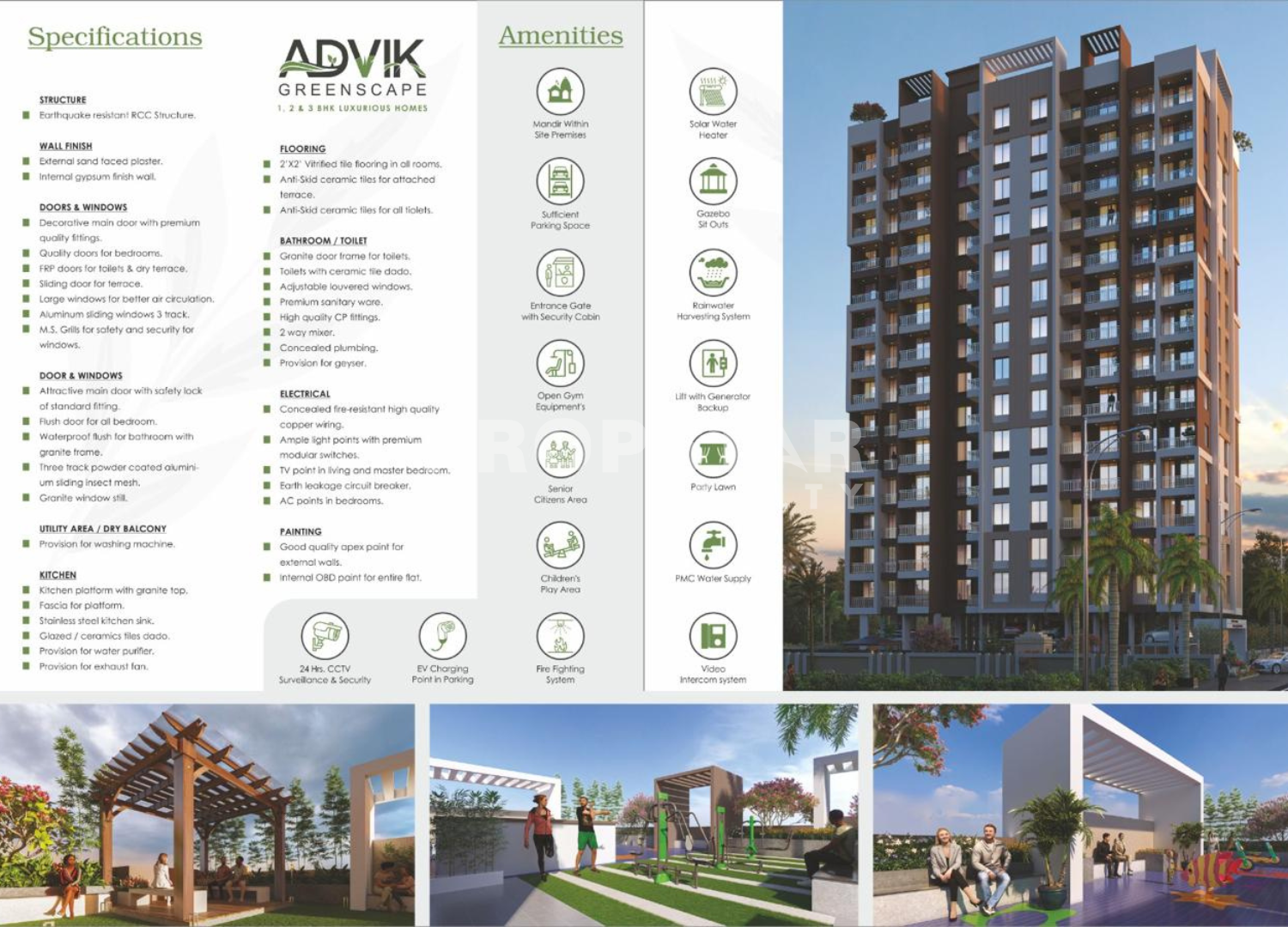 Advik Greenscape Yewalewadi amenities