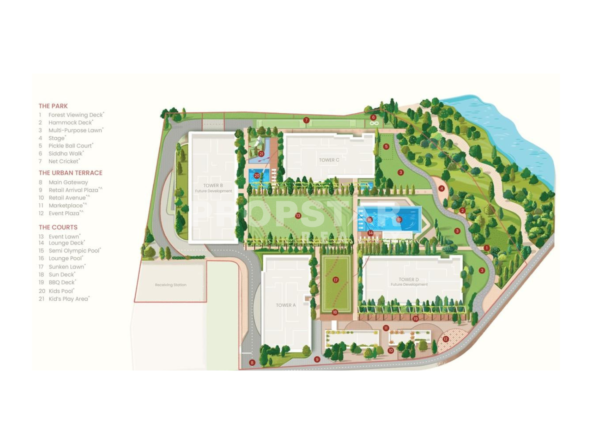 Birla Punya plan layout