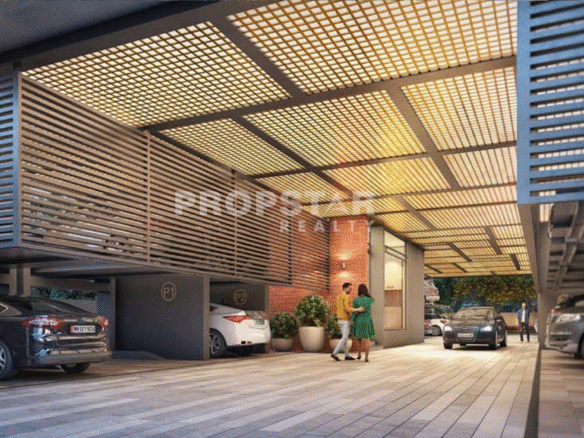 Premium clubhouse and landscaped garden at Tej Navya Erandwane Pune low-density project