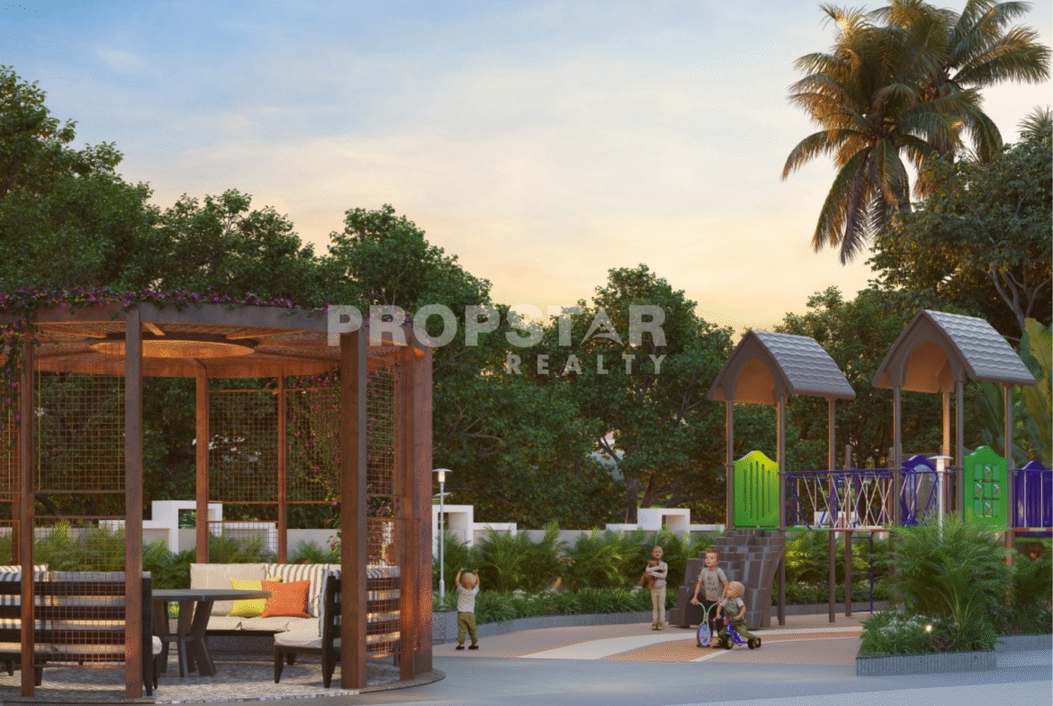 Rooftop yoga and meditation zone at Kusum Model Colony Pune