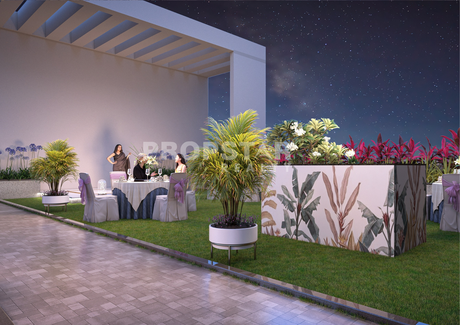 Riviera Vista project view – premium 2 BHK flats near Pu La Deshpande Udyan Pune