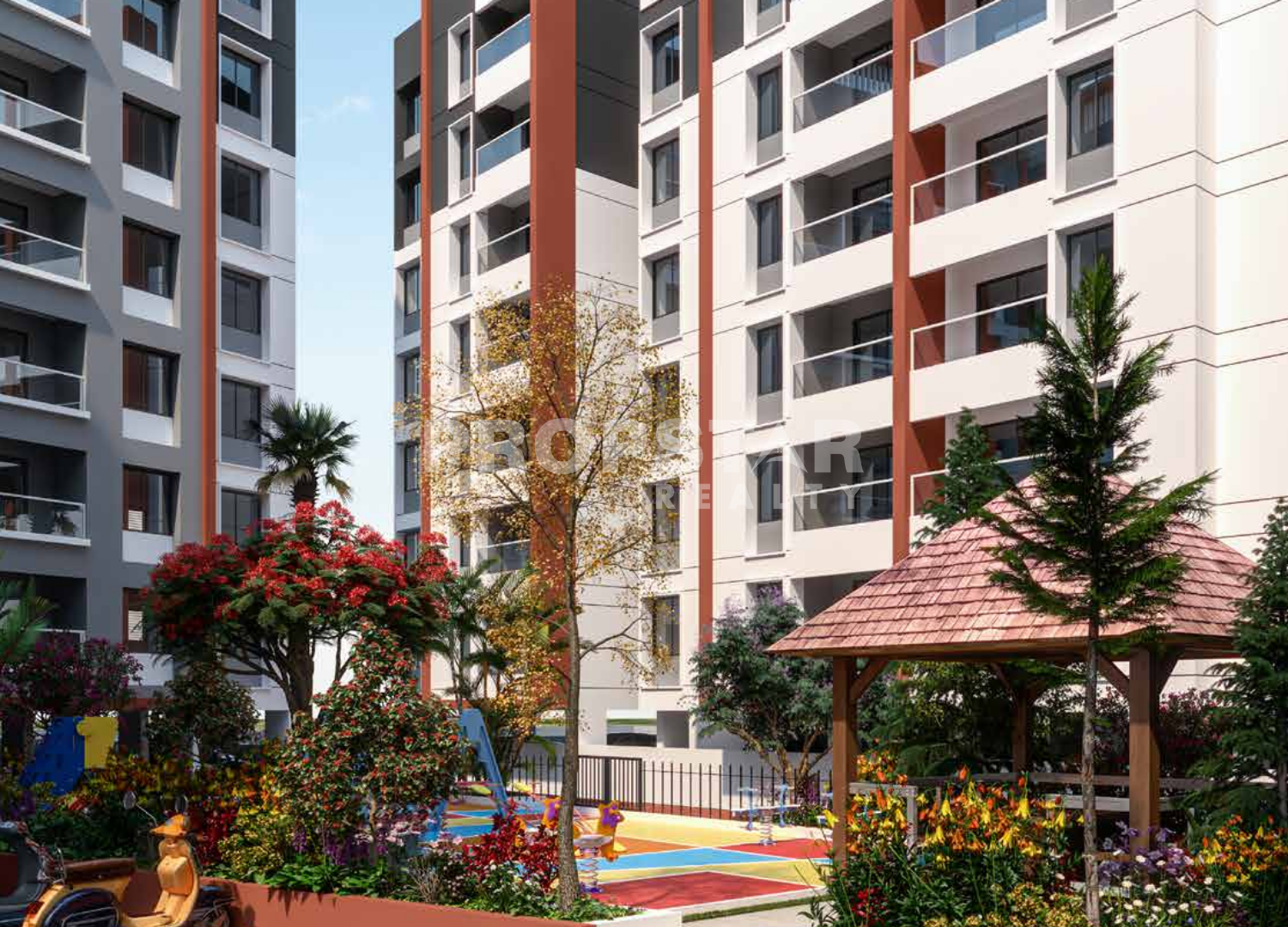 Scenic Western Ghat views from Vismay Ambegaon Pune