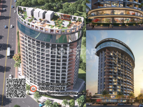 Meghsparsh Ambegaon Sky Collection 2 and 3 BHK Homes