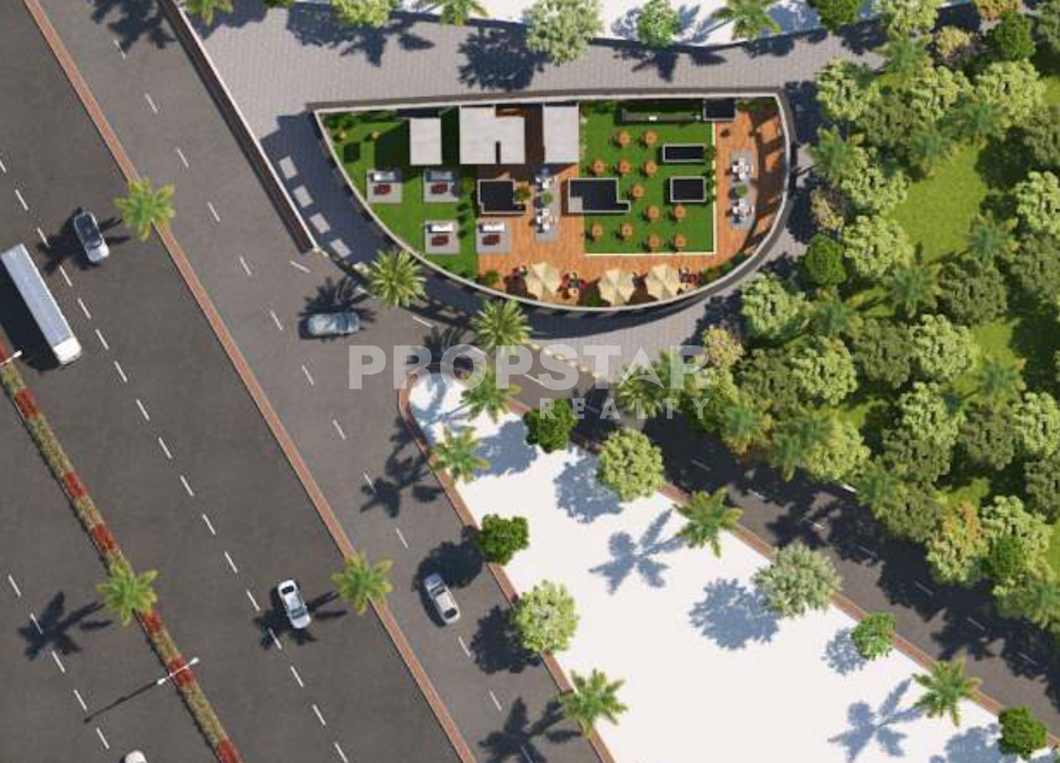 Meghsparsh Phase 3 luxury apartments opposite Swaminarayan Temple