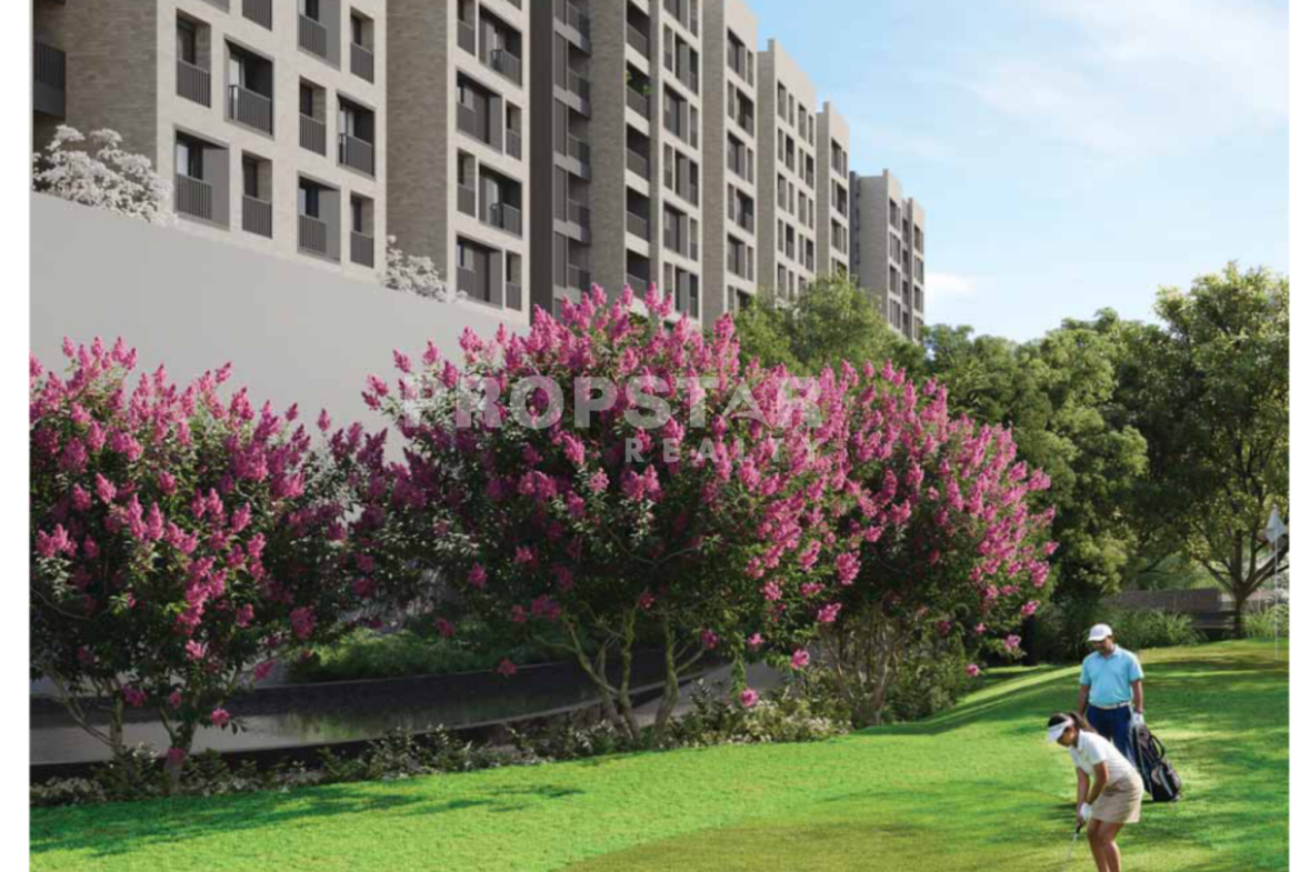 Grand central courtyard at One Park Place Pune